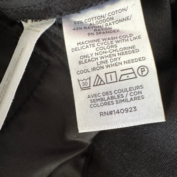 NWT LOFT  Black Flare Trousers - Picture 8 of 8